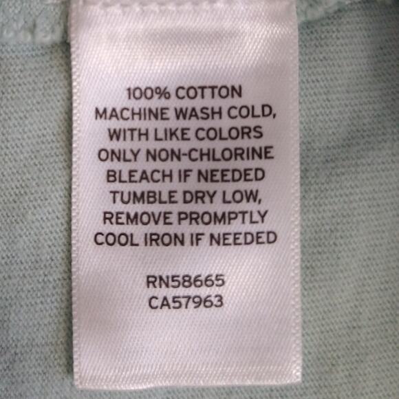 Melrose & Market Mint Green Cotton Dress Size M – Open Back T-Shirt Style - Picture 4 of 10